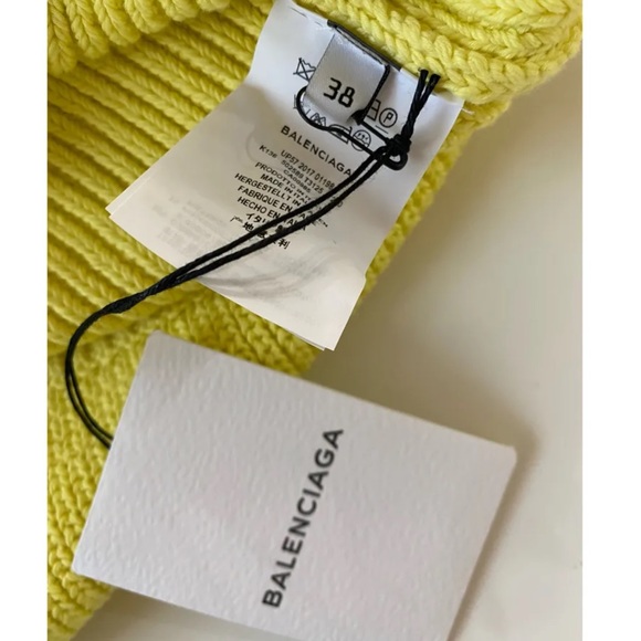 💍SOLD💍 Balenciaga Chunky Cotton Sweater - Picture 4 of 9
